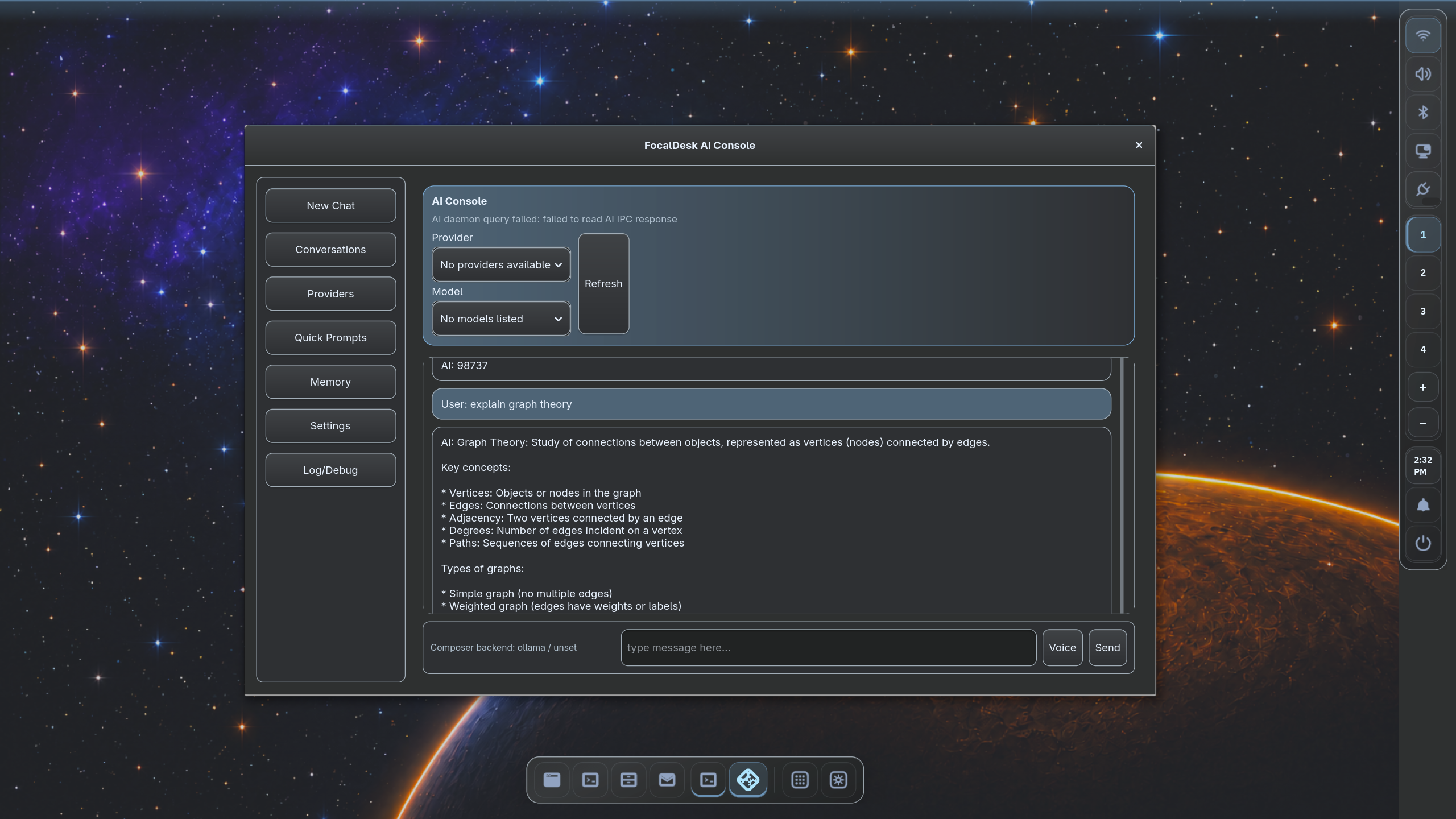FocalDesk AI Console