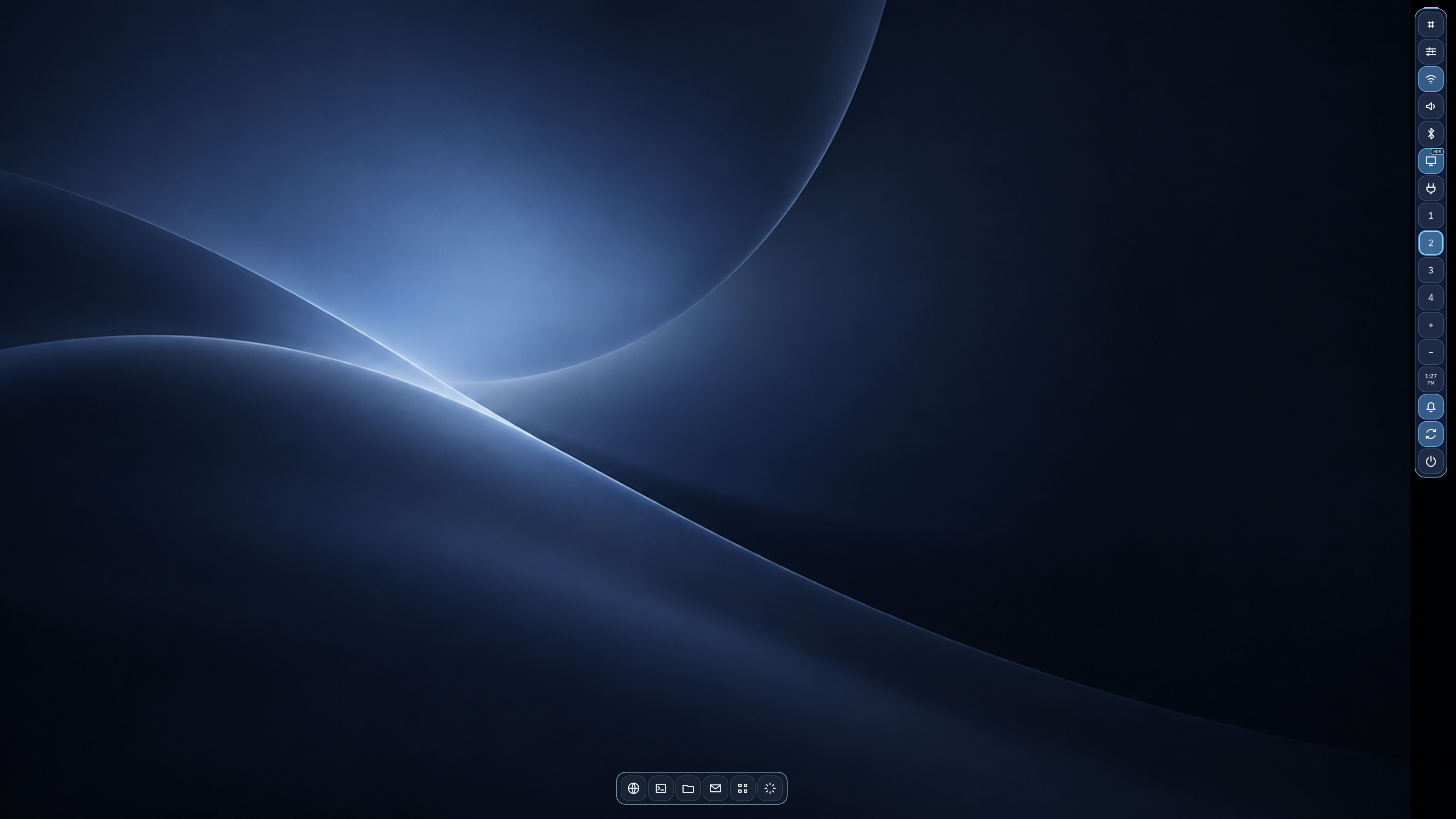 FocalDesk running the Classic theme